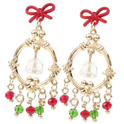 GALPADA Glocken Ohrringe Damen Silber Nadel Weihnachts Schmuck Leicht Elegant Modisch von GALPADA