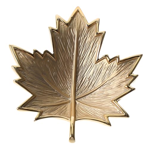 GALPADA Goldene Vintage Maple Leaf Brosche Damen Mattierte Emaille Herbst Anstecknadel Eleganter für Kleider Schals und Anzüge Vielseitiges Herbstaccessoire von GALPADA