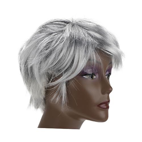 GALPADA Grey Grandpa Perücke Mit Schnurrbart Für Kostümparty Lustiges Cosplay-accessoire Für Halloween Und Rollenspiele Für Auftritte Und Verkleidungen GALPADA Grey Grandpa Perücke Mit Schnurrbart Für Kostümparty Lustiges Cosplay-accessoire Für Halloween Und Rollenspiele Für Auftritte Und Verkleidungen von GALPADA