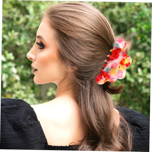 GALPADA Große Haarklammer aus Hochwertigem Material Schmerzfreier Haarhalter für Frauen Leichter und Stabiler Haarspangenclip für Party und Alltag Rutschfest und Schonend für Dickes und von GALPADA