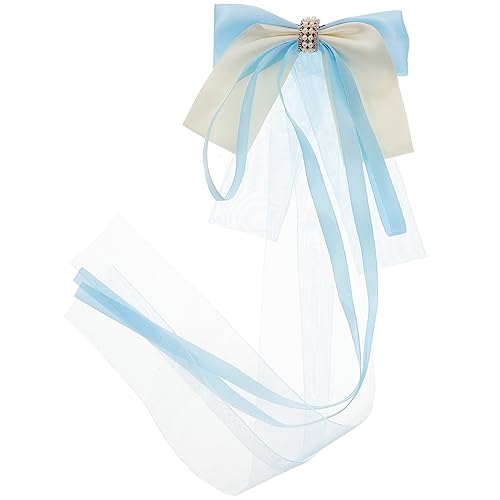 GALPADA Große Haarspange mit Schleifen Design Ribbon Haarklammer für Damen Komfortabel und Haarschonend Geeignet für Hochzeit Party Alltag Modisches Haarschmuck Accessoire von GALPADA