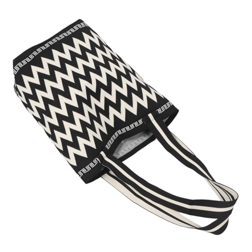 GALPADA Große Kapazität Tasche Damen Retro Bucket Bag Vintage Häkel-handtasche Vielseitig Einzelschulter Komfort Alltag Einkauf Organizer von GALPADA