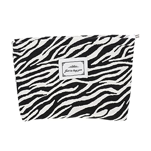 GALPADA Große Kulturbeutel mit Leopardenmuster Tragbare Kosmetiktasche für Reisen Multifunktional Reißfest Leicht für Make Up Zahnbürste Lippenstift Damen Reise Waschtasche von GALPADA