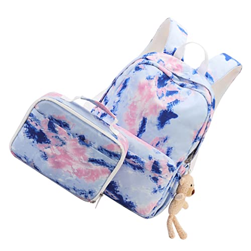 GALPADA Kinderrucksack Mit Lunchtasche Rucksack Und Schulrucksack Für Mädchen Große Kapazität Für Bücher Und Wasserflaschen Lunchbox Geeignet Robustes Material Leicht Zu Reinigen von GALPADA