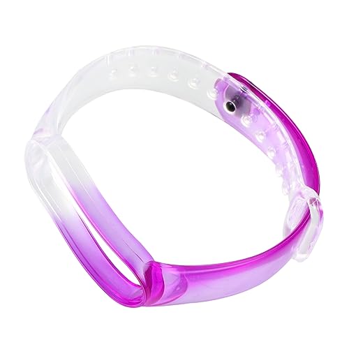 GALPADA Gurt Uhren Smartwatch-Armbänder Ersatzarmband einfache Uhr Austausch des Armbandes Armband ansehen Uhrarmband TPU-Armband intelligent Anschauen Clever transparentes TPU Violett von GALPADA