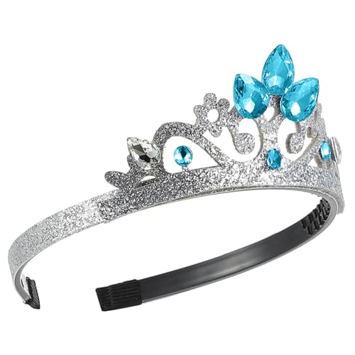 GALPADA Haarreif mit Blauen Kristallverzierungen Funkelndes Haarschmuck für Mädchen Geeignet für Geburtstagsfeiern Partys und Festliche Anlässe Elegant und Komfortabel von GALPADA