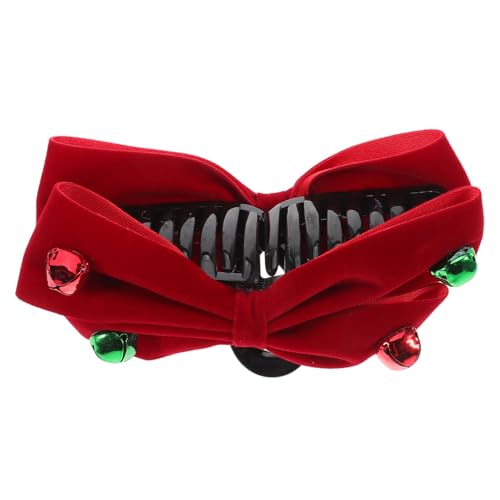 GALPADA Haarspangenclips Glockenstil Damen Glöckchen-haardekor Schleifenklammer Haarschmuckclip Haarspangendekor Bowtie Accessoire von GALPADA