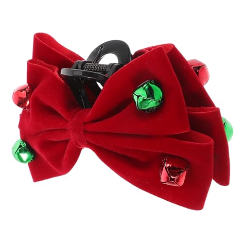 GALPADA Haarspange Glocken- Damen Accessoire Samt Haarklammer Verspieltes Design Frisur Schmuck von GALPADA