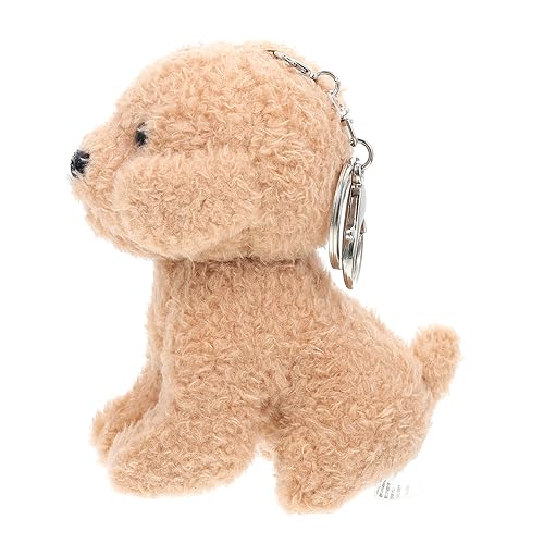 GALPADA Mini-taschenanhänger in Hundeform Spielzeug Schlüsselanhänger Charme Stofftier Dekorativ Ideal Zum Aufhängen Der Tasche von GALPADA