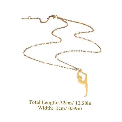 GALPADA Halskette Damen Herren aus Facettierter Anhänger Goldfarben Modischer Schmuck Geschenkidee GALPADA Halskette Damen Herren aus Facettierter Anhänger Goldfarben Modischer Schmuck Geschenkidee von GALPADA