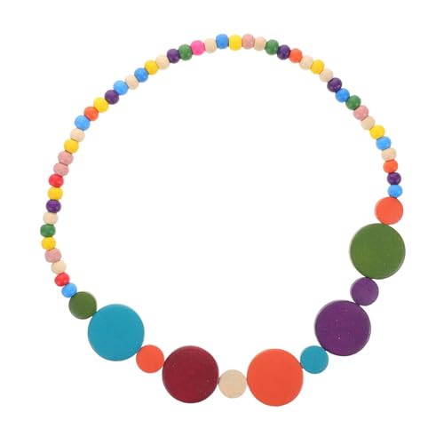 GALPADA Handgefertigte Holzperlenkette im Vintage für Frauen für Einzigartige Looks Kulturelle von GALPADA