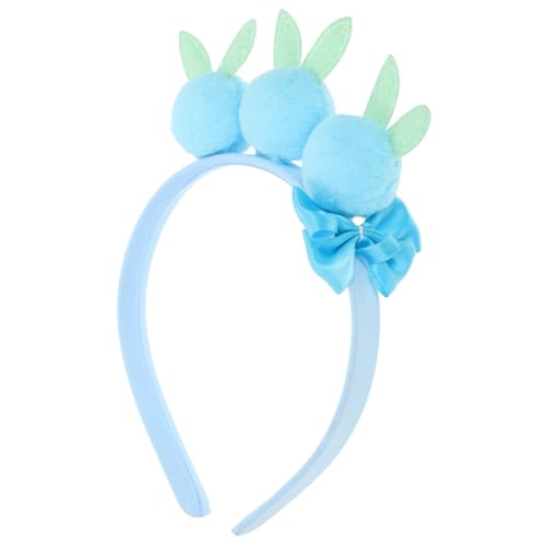 GALPADA Pompom Haarreif Mit Hasenohren Niedliches Festival-haaraccessoire Für Ostern Kostümparty Und Feiern Vielseitig Und Stylisch Für Jung Und Alt von GALPADA