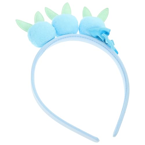 GALPADA Hasenohr Stirnband kinder stirnband stirnbänder kinder Stirnband mit Tierohren hasenohren Stirnbänder für Damen Cosplay-Stirnband Blumen Kopfbedeckung Bommel Zubehör Plastik von GALPADA