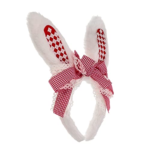 GALPADA Hasenohr Stirnband Neues Jahr Kopf Bopper Ostern Kinder Kopfschmuck Osterstirnbänder Für Mädchen Tierohr-party-kopfschmuck Hasenhaarband Für Kinder Puppe Baby Lolita Handgemacht von GALPADA