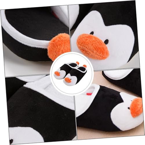 GALPADA Hausschuhe Pinguin Motiv Weiche Winter Slipper Innen Warm Rutschfest Atmungsaktiv Komfortabel für Herbst und Winter Zufällige Farbe Zufällige Farbe von GALPADA