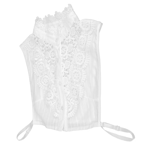 GALPADA Fake Collar Damen Abnehmbarer Blusenkragen Aus Dekorativer Falscher Kragen Für Elegante Outfits Vielseitig Einsetzbar Als Modisches Accessoire Für Hemden Und Blusen von GALPADA