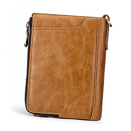GALPADA Herren Geldbörse Khaki Leder Kurze Geldbörse Multifunktions-kreditkartenhalter Männliche Clutch Geldbörse Modische Dünne Handtasche GALPADA Herren Geldbörse Khaki Leder Kurze Geldbörse Multifunktions-kreditkartenhalter Männliche Clutch Geldbörse Modische Dünne Handtasche von GALPADA