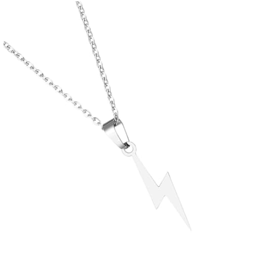 GALPADA Halskette Für Herren Mit Anhänger Stilvolle Kreativform Halskette Edelstahlkette Mit Hoher Härte Langlebig Und Verarbeitet Für Alltagskleidung von GALPADA