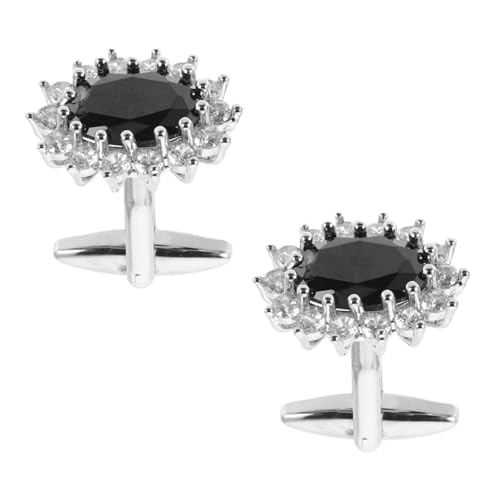 GALPADA Herren-manschettenknöpfe Mit Strasssteinen – Luxuriöse, Wunderschöne Manschettenknöpfe, Französisches Hemd-accessoire Für Formelle Anlässe Und Business-schmuck GALPADA Herren-manschettenknöpfe Mit Strasssteinen – Luxuriöse, Wunderschöne Manschettenknöpfe, Französisches Hemd-accessoire Für Formelle Anlässe Und Business-schmuck von GALPADA