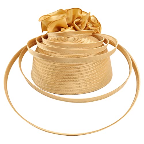 GALPADA Hochwertiger Faszinator Hut Für Damen Extravaganter Hochzeits Und Tea Party Kopfschmuck Leicht Und Für Und Besondere Anlässe von GALPADA