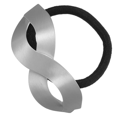 GALPADA Hochwertiger Haarring aus Langlebiger Legierung für Dickes Haar Glatte Oberfläche Eleganter Pferdeschwanzhalter für Frauen und Mädchen Vielseitiger Haarschmuck mit Schlichtem von GALPADA