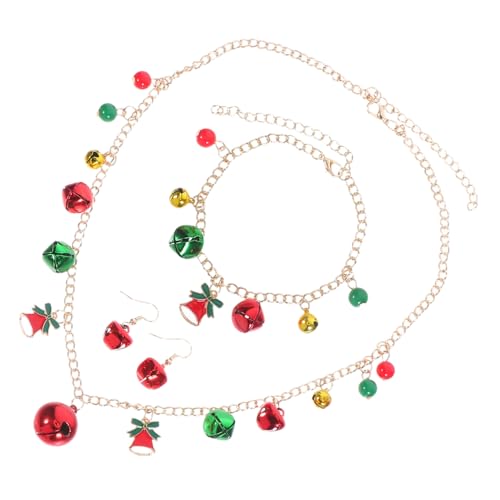 GALPADA Hook Party Tochter Süß – Armband Halsketten Strumpf Mädchen Ohrringe Ornament Füller Langer Anhänger Schmuck Outfits Ohrring Jingle Mit Armbändern Feiern Festliche von GALPADA