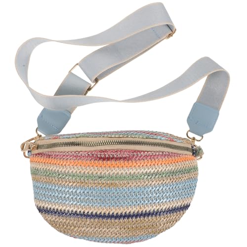 GALPADA Fanny Pack Bohemian Hüfttasche Für Frauen Handgefertigte Woven Waist Bag Im Sommer Für Reisen Freizeit Und Strand Langlebig Und Stilvoll von GALPADA
