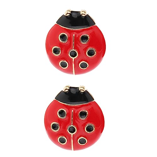 GALPADA Ohrschmuck Marienkäfer-ohranhänger Für Mädchen Modeaccessoire Aus Hochwertigem Material Langlebig Und Passend Für Festivals Alltag Partys Und Bankette von GALPADA