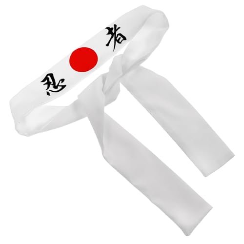 GALPADA Japanisches Samurai Stirnband für Männer Stylisches Karate Headband für Sport Cosplay Partys und Veranstaltungen Vielseitiges Komfortables Kopfbedeckung mit Unterstützender von GALPADA