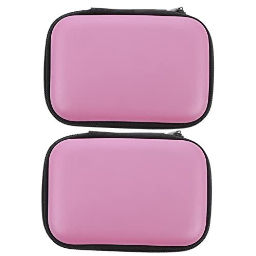 GALPADA Multifunktionale Kabel Organizer Tasche 2 Stück USB Kabel Aufbewahrungstasche für Handy Ladegerät Elektronik Zubehör Wasserabweisend Tragbar Gepolstert für Reisen von GALPADA