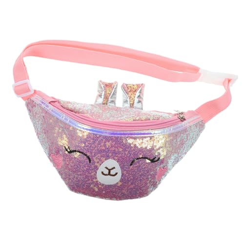 GALPADA Katze Tasche Fanny Pack Für Mädchen Junge Mädchen Umhängetasche Brusttasche Mit Cartoon Design Für Snacks Spielzeug Aufbewahrung von GALPADA