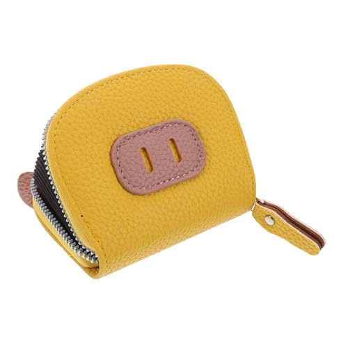 GALPADA Kawaii Piggy Geldbörse Für Mädchen Süße Pu Kartenhalter Mit Mehreren Fächern Für Ausweise Und Münzen Praktischer Geldbeutel Für Frauen Und Junge Mädchen Gelb GALPADA Kawaii Piggy Geldbörse Für Mädchen Süße Pu Kartenhalter Mit Mehreren Fächern Für Ausweise Und Münzen Praktischer Geldbeutel Für Frauen Und Junge Mädchen Gelb von GALPADA