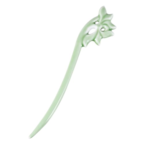 GALPADA Keramik Haarnadel Vintage Stil Elegant Keramik Haarstab für Damen Robust und Formbeständig für Hochsteckfrisuren Perfektes Haarzubehör für Party und Alltag von GALPADA