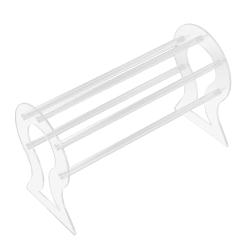GALPADA Klarer Acryl Stirnbandhalter für Haarschmuck Transparentes Einlagiges Organizer Regal für Haargummis Haarspangen und Stirnbänder Praktische Aufbewahrung für Damen und Mädchen GALPADA Klarer Acryl Stirnbandhalter für Haarschmuck Transparentes Einlagiges Organizer Regal für Haargummis Haarspangen und Stirnbänder Praktische Aufbewahrung für Damen und Mädchen von GALPADA