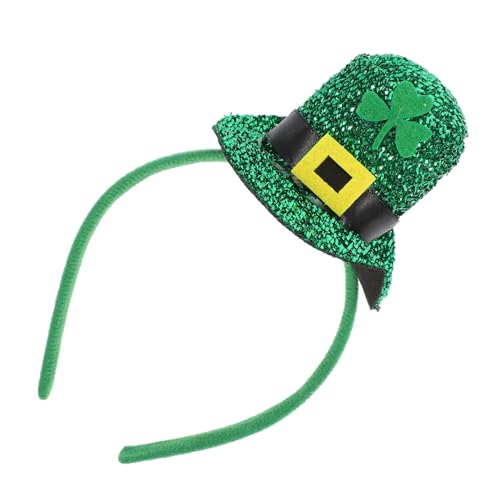 GALPADA Kleeblatt Stirnband Für St Patrick's Day Haarschmuck Leicht Bequem Und Strapazierfähig Festival-accessoire Für Damen Für Unbeschwerte Feiern von GALPADA