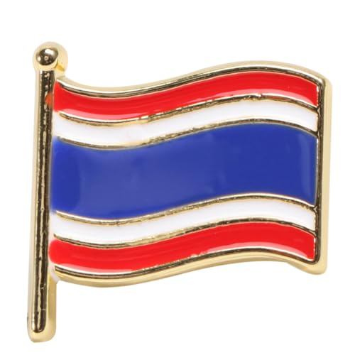 GALPADA Kleiderabzeichen Usa-pin Anstecknadel Der Amerikanischen Flagge Usa-flaggenstift Taschen Brosche Anzugbrosche Fahne Aus Metall Anstecknadel Mit Flagge National Schmuck Revers Rot von GALPADA