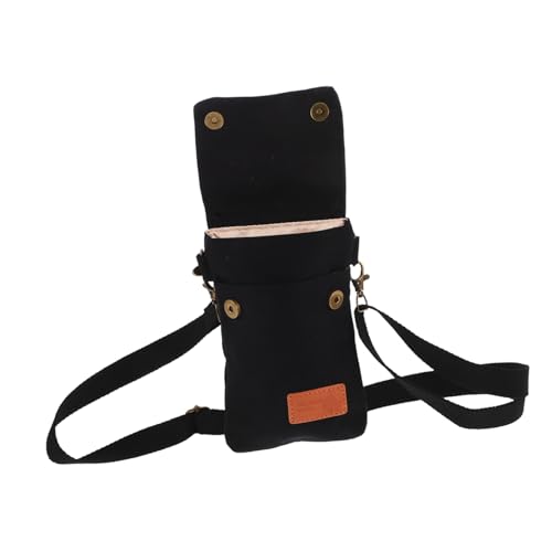 GALPADA Kleine Canvas Umhängetasche Damen Leichte Crossbody Bag mit Verstellbarem Schultergurt Kompakte Handytasche Modische Stofftasche für Alltag Arbeit Reisen und Freizeit von GALPADA