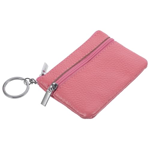 GALPADA Schlüsselanhänger Geldbörse Damen Kleine Aus Mit Reißverschluss Als Münztasche Tragbar Für Hosentasche von GALPADA