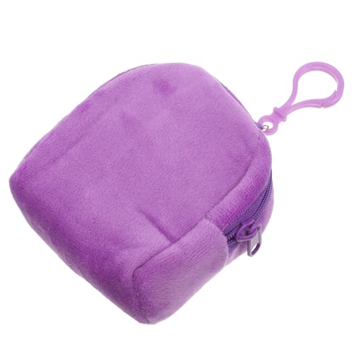 GALPADA Süße Plüsch Geldbörse Münzbeutel Und Schlüsselanhänger-etui Reise-Organizer Für Elektronik Vielseitige Aufbewahrungslösung Für Kleingeld Und Kleine Gegenstände von GALPADA