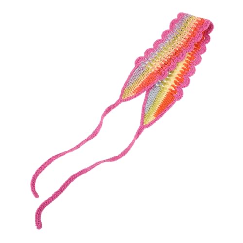 GALPADA Knitted Bandana Haarband Für Frauen Handgefertigtes Häkel-kopftuch Im Blumen-design Für Partys Dates Und Alltag Verleiht Jedem Outfit Einen Eleganten Touch von GALPADA