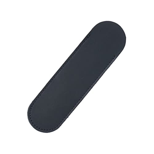 GALPADA Kreative Leder Stiftetasche Schwarz Handgefertigtes Stifteetui für Füllfederhalter und Kugelschreiber Größe S Design für Schule und Büro von GALPADA