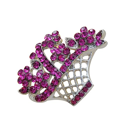 GALPADA Kristallstift Brustnadel Strass-brosche Rosy von GALPADA