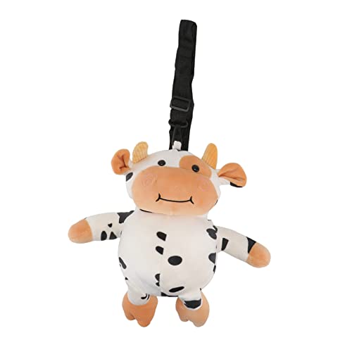 GALPADA 1stück Cartoon Cow Form Plüsch Umhängetasche Verstellbare Schultertasche Für Damen Leicht Für Kleine Gegenstände Schlüssel Und Mobiltelefone von GALPADA