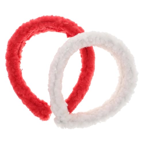 GALPADA Flauschiges Make-up-stirnband – Handtuch-stirnband Mit Lammhaarreifen 2 Stück Für Spa Hautpflege Und Zum Abschminken GALPADA Flauschiges Make-up-stirnband – Handtuch-stirnband Mit Lammhaarreifen 2 Stück Für Spa Hautpflege Und Zum Abschminken von GALPADA
