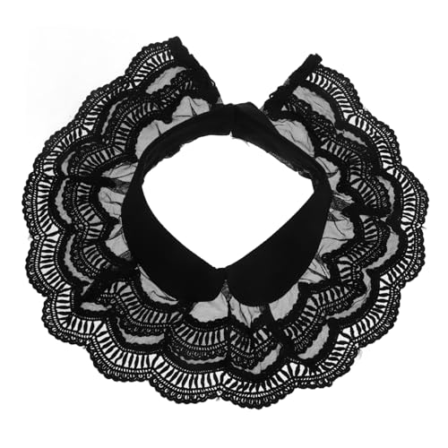 GALPADA Schal Top Bluse Fake Kragen Einsatz Abnehmbar für Frauen Cape für Outdoor von GALPADA