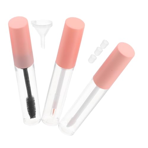 GALPADA Leeres Kosmetikflaschen Set Eyeliner Lippenöl und Trichtern Tragbar und Praktisch für Unterwegs für Verschiedene Make Up Anwendungen von GALPADA
