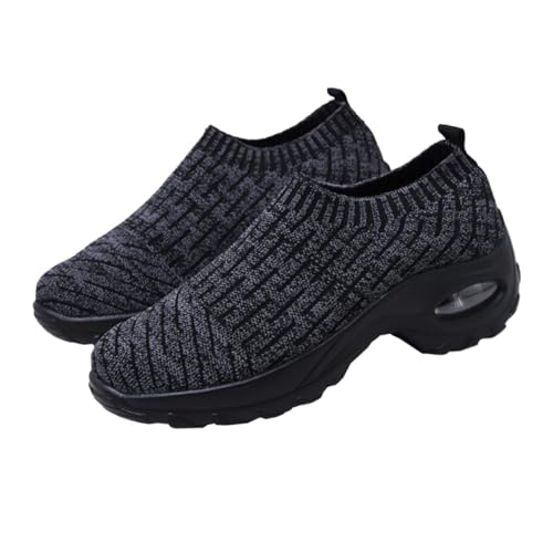 GALPADA Leichte Strapazierfähige Damen Sneaker aus Atmungsaktivem Textil rutschfeste Freizeitschuhe mit Flexiblem Sohlenmaterial Modisch und Vielseitig für Sport und Alltag Geeignet von GALPADA