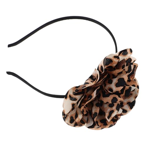 GALPADA Stirnband Mit Leopardenmuster Modische Kopfbedeckung Mit Blütenblättern Haarspange Mit Gepardenmuster Für Frauen Und Mädchen GALPADA Stirnband Mit Leopardenmuster Modische Kopfbedeckung Mit Blütenblättern Haarspange Mit Gepardenmuster Für Frauen Und Mädchen von GALPADA