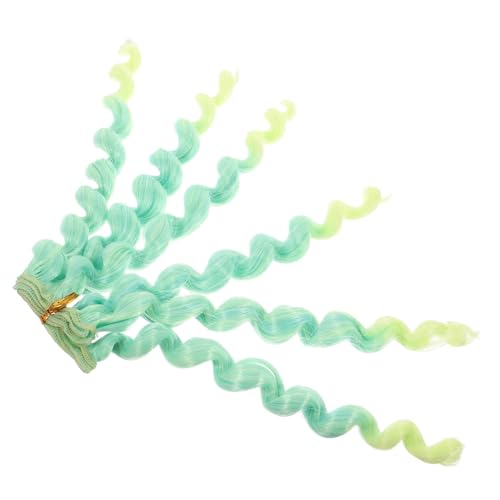GALPADA Lockige Puppenperücke aus Hitzebeständigem Material Langlebig und Wiederverwendbar DIY Haarersatz für Modellpuppen Einfach zu Befestigen zur Individuellen Puppenfrisurgestaltung GALPADA Lockige Puppenperücke aus Hitzebeständigem Material Langlebig und Wiederverwendbar DIY Haarersatz für Modellpuppen Einfach zu Befestigen zur Individuellen Puppenfrisurgestaltung von GALPADA
