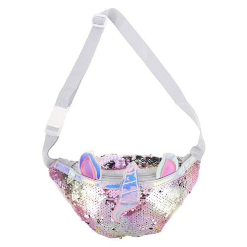 GALPADA Süße Umhängetasche Mit Glitzer-Pailletten Brusttasche Für Kleine Mädchen Für Reisen Einkaufen Und Outdoor-aktivitäten Mit Praktischem Design von GALPADA